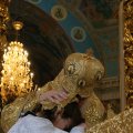 Митрполит Калужский и Боровский Климент совершил Божественную Литургию в Свято-Троицком Кафедральном соборе Калуги