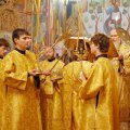 Митрополит Калужский и Боровский Климент совершил воскресное всенощное бдение в Свято-Троицком кафедральном соборе