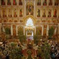 Праздник Святой Троицы. Богослужения прошли в Свято-Троицком кафежральном соборе