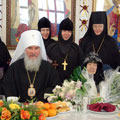 Архиерейское богослужение прошло в Свято-Никольском Черноостровском женском монастыре города Малоярославца