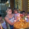 Дети из "Радуги" посетили с экскурсией Романовский храм св. Георгия