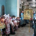 Город Сухиничи посетила чудотворная икона Калужской Божией Матери
