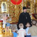 В Романовском храме Георгия Победоносца прошла экскурсия для детей
