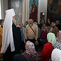 Митрополит Климент совершил Божественную литургию в храме в честь Благовещения пресвятой Богородицы в Козельске