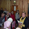 В Троицком храме Кондрово состоялся молебен на начало нового учебного года