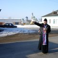 Сотрудники Госавтоинспекции Дзержинского района совместно с духовенством благочиния провели акцию «Безопасность на Калужских дорогах»