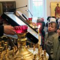 Калужские школьники на Светлой седмице посетили православный храм