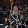Первую Пассию митрополит Климент совершил в Свято-Пуфнутьев Боровском монастыре