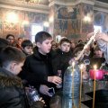 В праздник Крещения Господня Управляющий Калужской епархией совершил праздничную Божественную литургию