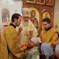Митрополит Калужский и Боровский Климент совершил Божественную литургию в Елизаветинском храме города Белоусово