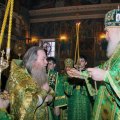 Неделя Ваий: митрополит Климент совершил Божественную литургию в кафедральном Троицком соборе