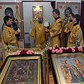 Викарий Калужской епархии совершил богослужение в микрорайоне Анненки