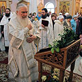 Митрополит Калужский и Боровский Климент посетил храм в честь Рождества Христова в Обнинске