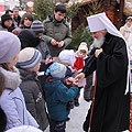 «Рождественский вертеп» открылся при Свято-Георгиевском соборе Калуги