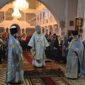 Епископ Людиновский Никита совершил Божественную литургию в Казанском соборе г. Людиново