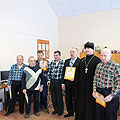 Благочинный Медынского района принял участие в праздновании Дня защитника Отечества