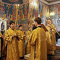 Воскресное всенощное бдение митрополит Климент совершил в кафедральном соборе
