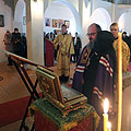 Епископ Людиновский Никита совершил Божественную литургию в Мятлево