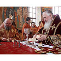 Праздничные богослужения в честь Торжества Православия прошли в Свято-Троицком кафедральном соборе