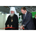 Митрополит Климент принял участие в открытии выставки «Книги России»
