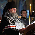 Епископ Никита совершил великое повечерие с чтением канона преподобного Андрея Критского