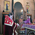 Епископ Людиновский Никита совершил литургию в храме святых Жен Мироносиц города Калуги