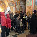 В Георгиевском храме деревни Романово прошли экскурсии для гостей из Москвы и школьников из школ города Калуги