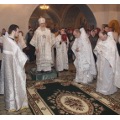 В г. Кондрово состоялось Великое освящение храма в честь Спаса Нерукотворного