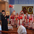 В Людиново состоялся праздничный концерт учеников Воскресной школы «Светоч»