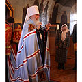 В Светлый Понедельник, митрополит Климент совершил Божественную литургию в Свято-Георгиевском соборе Калуги