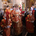 Архиерейское богослужение прошло в Свято-Никольском Черноостровском женском монастыре