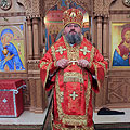 Епископ Людиновский Никита совершил Божественную литургию в храме Василия Блаженного города Калуги