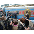 Предстоятели и представители Поместных Православных Церквей, участвующие в торжествах в честь 1025-летия Крещения Руси, отправились из Москвы в Киев