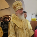 Митрополит Климент совершил Божественную литургию в Предтеченском храме Малоярославца