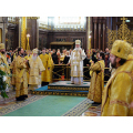 В день своего рождения Святейший Патриарх Кирилл совершил Литургию в Храме Христа Спасителя