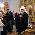 Престольный праздник отметил в храме в честь благоверного князя Александра Невского в г. Кирове