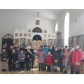 Александро-Невский собор г. Кирова посетили учащиеся Фоминической школы