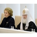 Выступление Святейшего Патриарха Кирилла на Рождественских парламентских встречах в Совете Федерации РФ