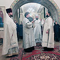 Епископ Козельский и Людиновский Никита посетил Духов храм Козельска
