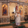 Епископ Козельский и Людиновский Никита совершил Литургию в монастыре Спаса Нерукотворного Пустыни с. Клыково