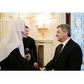 Святейший Патриарх Кирилл встретился с Президентом Македонии Георге Ивановым