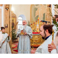 В святочные дни архиерейское богослужение прошло в храме Рождества Христова г. Обнинска
