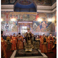 В праздник Торжества Православия митрополит Климент совершил Литургию в Свято-Троицком кафедральном соборе