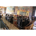 В Великую Среду митрополит Климент совершил Литургию Преждеосвященных Даров в Свято-Троицком соборе