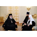 Состоялось братское собеседование Святейшего Патриарха Кирилла с Предстоятелем Александрийской Православной Церкви