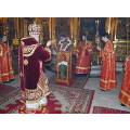Митрополит Климент совершил вечернее богослужение в Свято-Троицком кафедральном соборе города Калуги