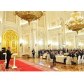 Святейший Патриарх Кирилл посетил государственный прием в Кремле по случаю Дня народного единства