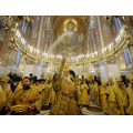 Святейший Патриарх Кирилл освятил храм Покрова Пресвятой Богородицы в Ясеневе