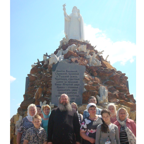 Сотрудники Калужской таможни совершили паломничество в монастырь Спаса Нерукотворного пустынь