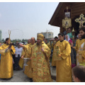 Епископ Тарусский Серафим совершил Литургию в храме в честь "Феодоровской" иконы Пресвятой Богородицы